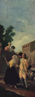 'The Military Man and the Lady', 1779 (1939). Artist: Francisco Goya.