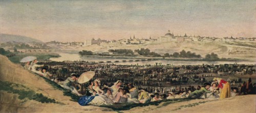 'The San Isidro Meadow', 1788 (1939). Artist: Francisco Goya.