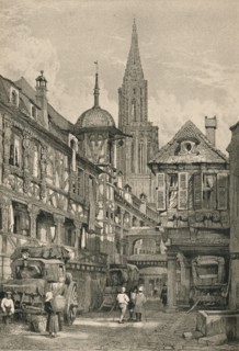 Strasbourg', c1820 (1915). Artist: Samuel Prout.