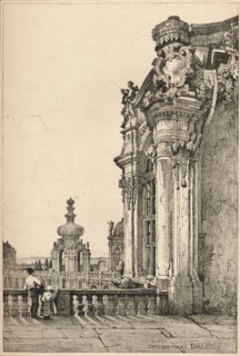 'Dresden', c1820 (1915). Artist: Samuel Prout.