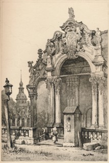 'Dresden', c1820 (1915). Artist: Samuel Prout.