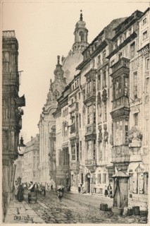 'Dresden', c1820 (1915). Artist: Samuel Prout.