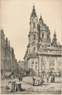 'Prague', c1820 (1915). Artist: Samuel Prout.
