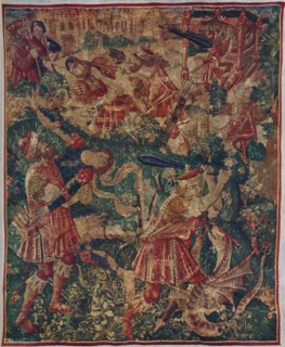 'Scenes from the life of Hercules: Tapestry Woven by Joos of Audenarde, c1498 (1946). Artist: Joos of Audenarde.