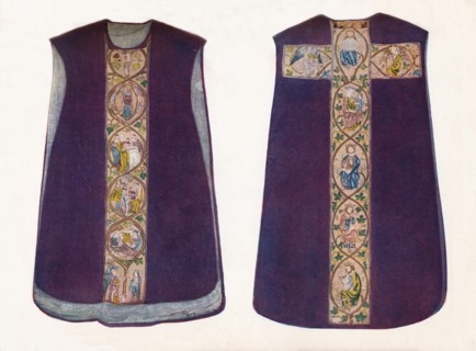 'English Work Chasuble circa 1300', 1912. Artist: Unknown.