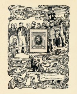 'Dickens Centenary Stamp', 1912. Artist: Stephen Reid.