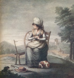 'Blouzelind', 18th century, (1912). Artist: Unknown.