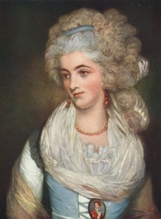 'Miss Chaplin', c18th century (1911). Artists: Percy Henry Martindale, John Russell.