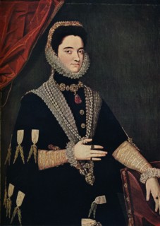 'Marie of Austria - Empress of Germany, 1528-1603', 16th century, (1910). Artist: Juan Pantoja de la Cruz.