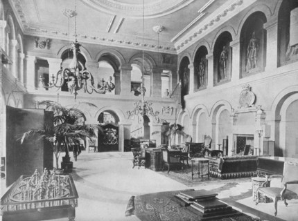 'Grimsthorpe Castle, Lincolnshire - The Earl of Ancaster', 1910. Artist: Unknown.