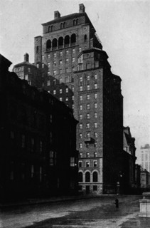 View looking south on Madison Avenue of the Fraternity Clubs Building, New York City, 1924. Artist: Unknown.