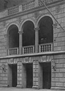 Main entrance of the Fraternity Clubs Building, New York City, 1924. Artist: Unknown.