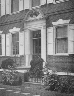 Garden entrance to the house of Miss Anne Morgan, New York City, 1924. Artist: Unknown.