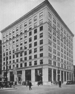 General view of an office building, 1924. Artist: Unknown.