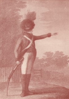 'Light Horseman (1791)', 1791 (1909). Artist: Francois David Soiron.