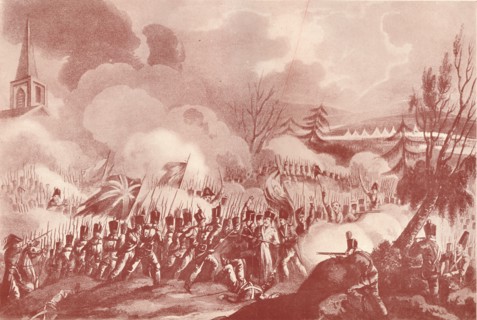 'Battle of St. Jean De Luz, December 10, 1813', c1815 (1909). Artist: Thomas Sutherland.