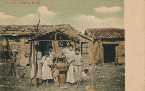 'A Cuban country family', 1908. Artist: Unknown.