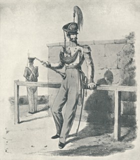 'Royal Marines, Master of the Band (1830)', 1830 (1909). Artist: Maxim Gauci.
