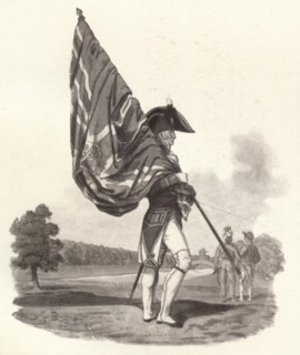 'An Officer of the Guards in Full Dress',c1812 (1909). Artist: Joseph Constantine Stadler.