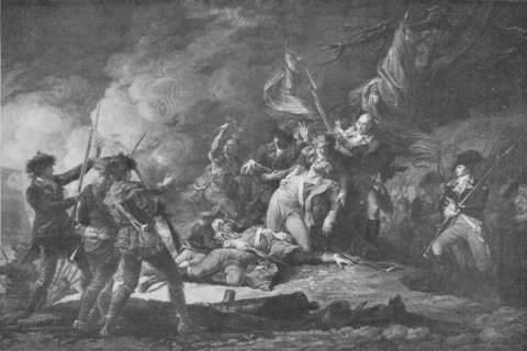 'Death of General Montgomery', 1798 (1909). Creator: JT Clemens.