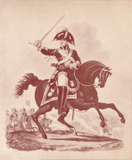 'Officer, 2nd Regiment Life Guards (Waterloo Period)', 1812-1815 (1909). Artist: Joseph Constantine Stadler.