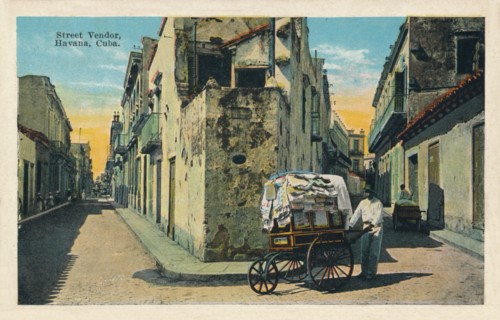 'Street Vendor, Havana, Cuba', 1938. Artist: Unknown.