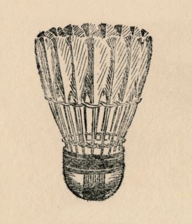 'Shuttle - Badminton', 1912. Artist: Unknown.