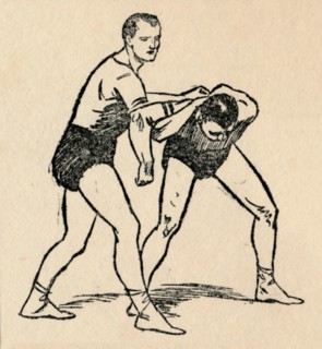 'Wrestling', 1912. Artist: Unknown.