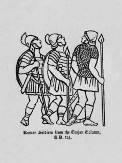 'Roman Soldiers from the Trajan Column A.D. 114', 1910. Artist: Unknown.