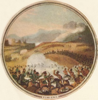 'Battle of Vimiero', 1815, (1910). Artist: Edward Orme.