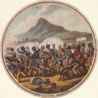 'Battle of Talavera', 1815, (1910). Artist: Edward Orme.