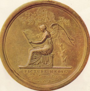 ''The Battles of the British Army from 1808 to 1814 - Picture medal', 1815, (1910).  Artist: Edward Orme.
