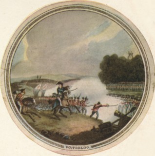 'Battle of Waterloo', 1815, (1910). Artist: Edward Orme.