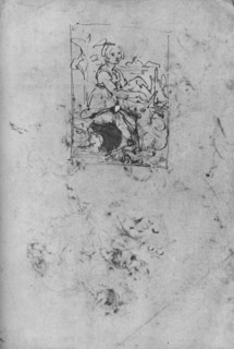 'Maiden with a Unicorn', c1478-1480 (1945). Artist: Leonardo da Vinci.