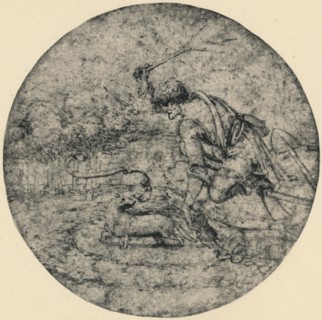 'The Ermine as a Symbol of Purity', c1480 (1945). Artist: Leonardo da Vinci.