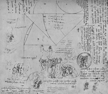 'Geometrical Figures and Designs for Allegorical Representations', c1480 (1945). Artist: Leonardo da Vinci.