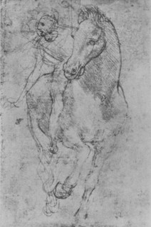 'A Horseman', c1480 (1945). Artist: Leonardo da Vinci.