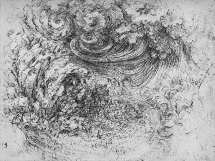 'A Cloudburst', c1480 (1945). Artist: Leonardo da Vinci.