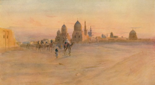 'The Tombs of the Khalifs', c1905, (1912). Artist: Walter Frederick Roofe Tyndale.