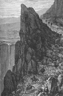 'Travelling in the Andes',  c1885, (1890). Artist: Robert Taylor Pritchett.