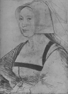 'A Woman: Unknown', 1526-1528 (1945). Artist: Hans Holbein the Younger.