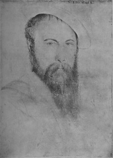 'Sir Thomas Wyatt (Copy)', c1535-1553 (1945). Artist: Hans Holbein the Younger.