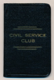 'Rules of the Civil Service Club', c1953. Artist: Unknown.