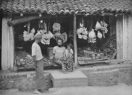 'A Native Boutique or Fruit Shop', c1890, (1910). Artist: Alfred William Amandus Plate.