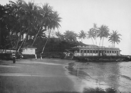 'Mount Lavinia Hotel and Bathing Pavilion', c1890, (1910). Artist: Alfred William Amandus Plate.