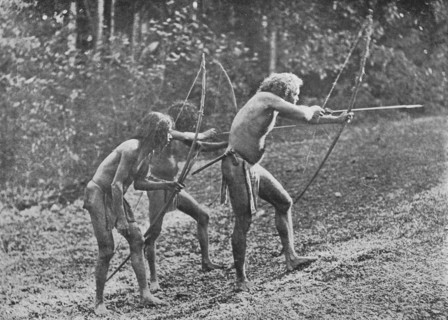 'Veddahs or Wild Men', c1890, (1910). Artist: Alfred William Amandus Plate.