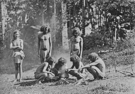 'Veddahs or Wild Men', c1890, (1910). Artist: Alfred William Amandus Plate.