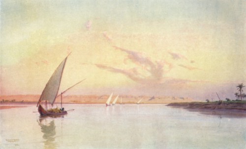 'Tel-El-Amarna, on the Upper Side', c1880, (1904). Artist: Robert George Talbot Kelly.