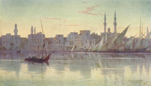 'Early Morning at Damietta', c1880, (1904). Artist: Robert George Talbot Kelly.
