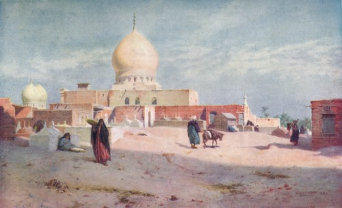 'Sheykh's Tomb at Damietta', c1880, (1904). Artist: Robert George Talbot Kelly.